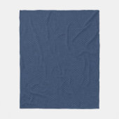 Couverture Polaire Faux Blue Jeans Denim Fleece Blanket (Devant)