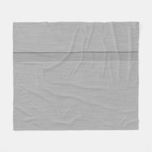 Couverture Polaire Faux brossé de métal avec Groove
