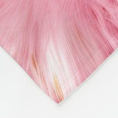 Couverture Polaire Faux Faux Rose (Coin)