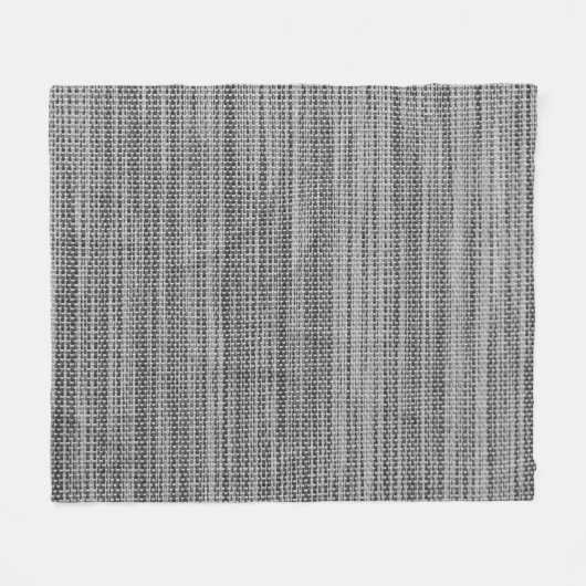 Couverture Polaire Faux Grey Tissu Coton Fleece Blanket (Devant (Horizontal))