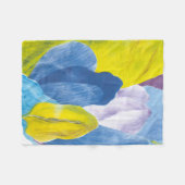 Couverture Polaire Faux Indigo III (Devant (Horizontal))