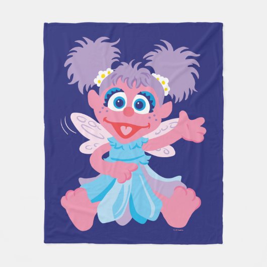 Couverture Polaire Fée Abby Cadabby (Devant)
