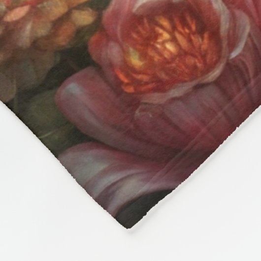 Couverture Polaire Fée en rouge (Coin)