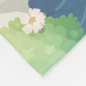 Couverture Polaire Fée papillon (Coin)