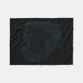 Couverture Polaire Feed Me And Tell Me I'm Pretty Brown Bear  (Devant (Horizontal))