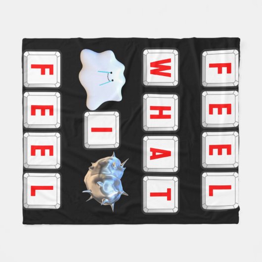 Couverture Polaire Feel What I Feel (Devant (Horizontal))