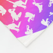 Couverture Polaire Feldenkrais Blanket - Rainbow Hearts #2 (Coin)