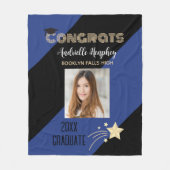Couverture Polaire Félicitations Grad ! Diplôme (Devant)