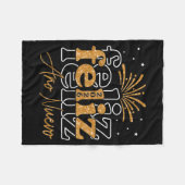 Couverture Polaire Feliz Año Nuevo 2026 Spanish New Years Eve Party  (Devant (Horizontal))