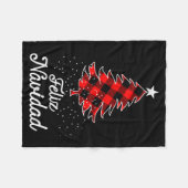 Couverture Polaire Feliz Navidad Shirts Family - Christmas Trees Buff (Devant (Horizontal))