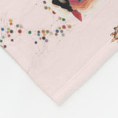 Couverture Polaire Feminine Surrealism in Warm Tones (Coin)