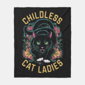 Couverture Polaire Feminist Cat Ladies 2024 (Devant)