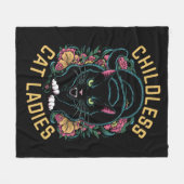 Couverture Polaire Feminist Cat Ladies 2024 (Devant (Horizontal))