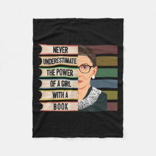 Couverture Polaire Féministe Ruth Bader Ginsburg Rbg Citation Fille A