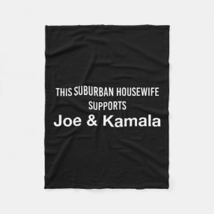 Couverture Polaire Femme à la maison Joe Biden Kamala Harris
