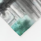 Couverture Polaire Femme à Paris Blanche polaire avec Tour Eiffel (Coin)