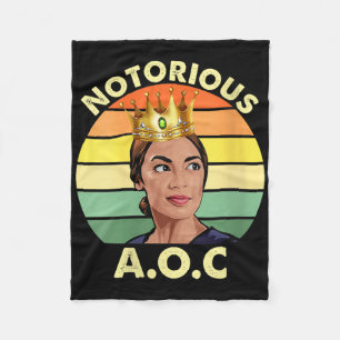 Couverture Polaire Femme Aoc Alexandria Ocasio-cortez First Femme P