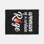 Couverture Polaire Femme d'une certaine colère (Devant (Horizontal))