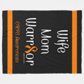 Couverture Polaire Femme Maman Warrior...CRPS (Devant (Horizontal))