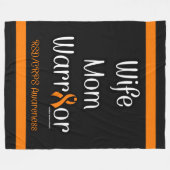 Couverture Polaire Femme Maman Warrior...RSD/CRPS (Devant (Horizontal))