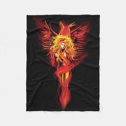 Couverture Polaire Femme Phoenix (Devant)