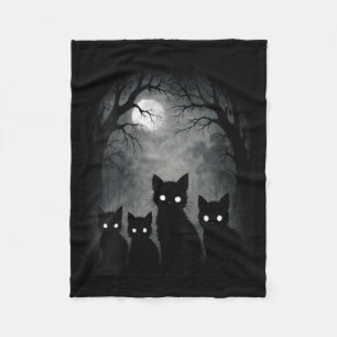 Couverture Polaire Femme Y Mignons Chatons Chats Alt Goth Nge Horreur