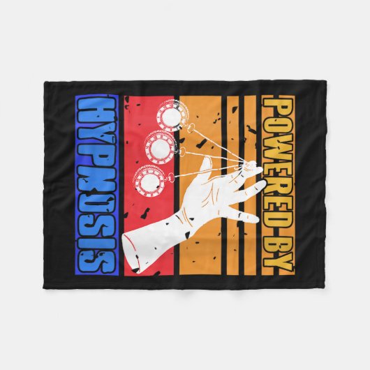 Couverture Polaire Femmes Actionnées Par L'Hypnose Humour De Contrôle (Devant (Horizontal))