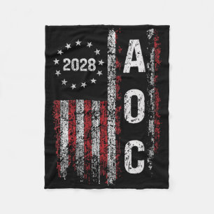 Couverture Polaire Femmes Aoc Alexandria Ocasio Cortez 2028 Pour Pres
