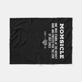 Couverture Polaire FEMMES Hockey Maman Momsicle Définition T-shirt (Devant (Horizontal))