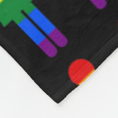 Couverture Polaire Femmes Rainbow (Coin)