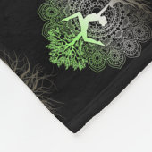 Couverture Polaire Femmes Yoga Namaste Femmes Méditation Chakra Femme (Coin)