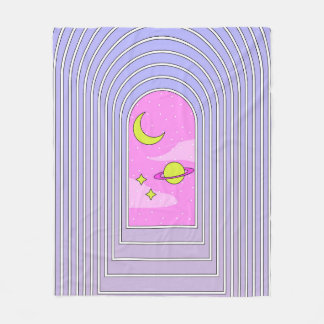 Couverture Polaire Fenêtre vers l'univers, cosmos ésotérique numériqu