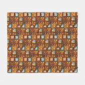Couverture Polaire Fenêtres d'automne (Devant (Horizontal))