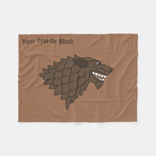 Couverture Polaire Fenrir/Fenriswolf (Devant (Horizontal))