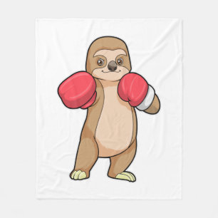 Couverture Polaire Fente en boîte avec gants en boîte