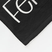 Couverture Polaire Feral And Festive Raccoon, Funny Christmas  (Coin)