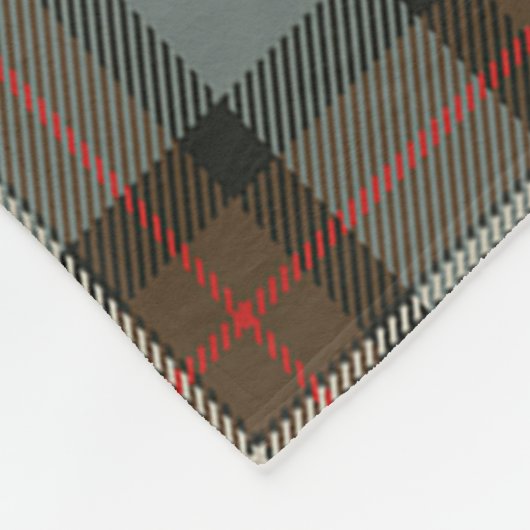 Couverture Polaire Ferguson Patiné Plaid (Coin)