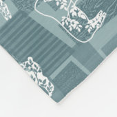 Couverture Polaire Ferme Bleue (Coin)