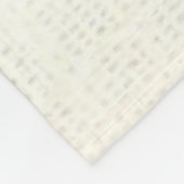 Couverture Polaire Ferme d'arbre de Noël Rustique Gold Burlap (Coin)