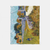 Couverture Polaire Ferme en Provence (1888) par Vincent Van Gogh (Devant)