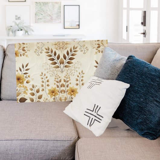 Couverture Polaire Ferme Florale