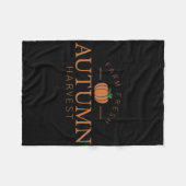 Couverture Polaire Ferme Fresh Automne Harvest mignon Citrouille Patc (Devant (Horizontal))