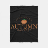 Couverture Polaire Ferme Fresh Automne Harvest mignon Citrouille Patc (Devant)