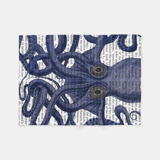 Couverture Polaire Fermer octopus (Devant (Horizontal))
