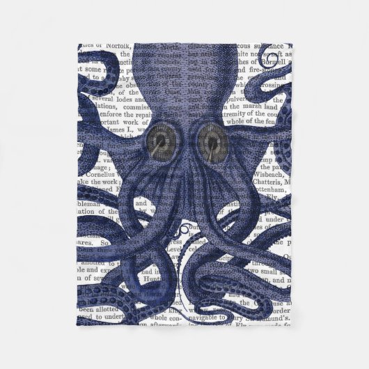 Couverture Polaire Fermer octopus (Devant)