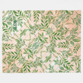Couverture Polaire Fermes vertes et bois (Devant (Horizontal))