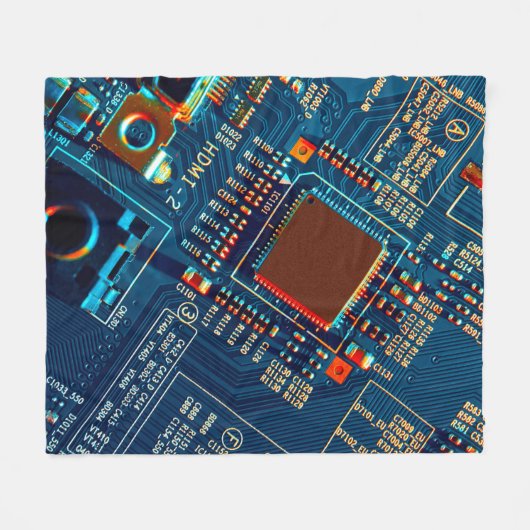 Couverture Polaire Fermeture de la carte de circuits électroniques. é (Devant (Horizontal))