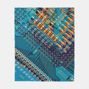 Couverture Polaire Fermeture de la carte de circuits électroniques. o