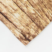 Couverture Polaire Fermeture de l'ancienne texture de bois fond abstr (Coin)