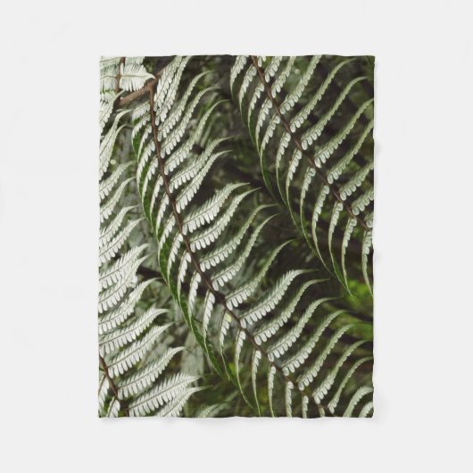 Couverture Polaire Fern Fronds II Dark Green Nature (Devant)